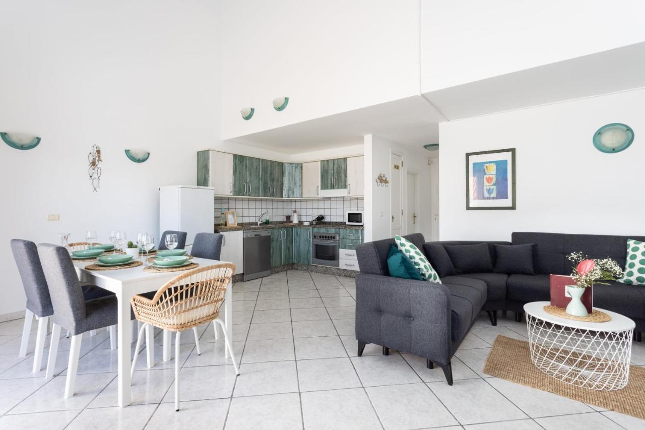 Casa Naranja - Heated Pool - Bbq - Terrace - Free Wifi - Child & Pet-Friendly - 3 Bedrooms - 6 People Poris de Abona Exteriör bild