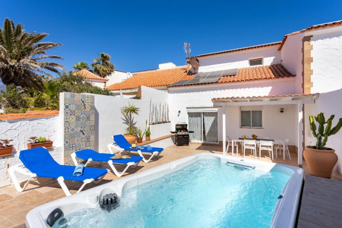 Casa Naranja - Heated Pool - Bbq - Terrace - Free Wifi - Child & Pet-Friendly - 3 Bedrooms - 6 People Poris de Abona Exteriör bild
