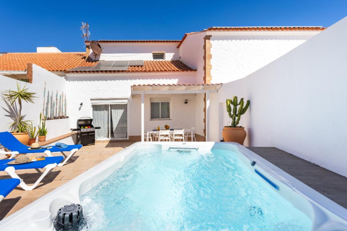 Casa Naranja - Heated Pool - Bbq - Terrace - Free Wifi - Child & Pet-Friendly - 3 Bedrooms - 6 People Poris de Abona Exteriör bild